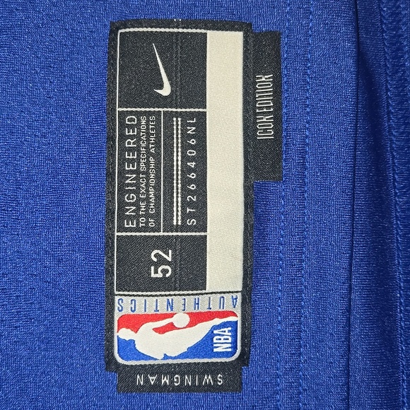 Nike Golden State Warriors Icon Edition Jersey Blue/White/Yellow Size XL NWT - Picture 7 of 12